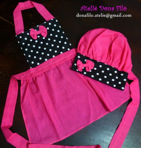 041 - Kit Mestre Cuca ou Cozinheira Cupcake