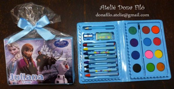 Estojo de Pintura Personalizado 24 itens