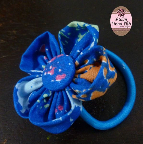 Elástico Cabelo Florzinha Chiquititas